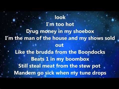 Stormzy - Big For Your Boots Lyrics - YouTube