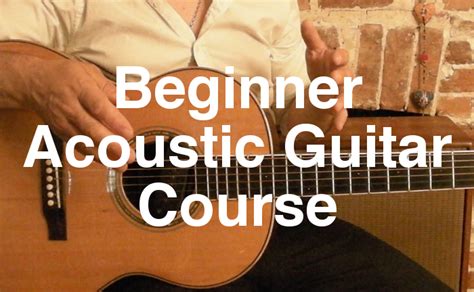 Beginner Acoustic Course - SpyTunes Lessons