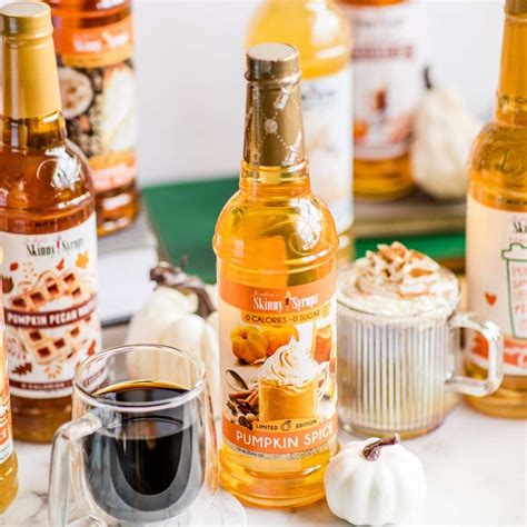 Sugar Free Pumpkin Spice Syrup | Skinny Syrups | Skinny Mixes