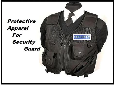 List Of Security Guard Equipment