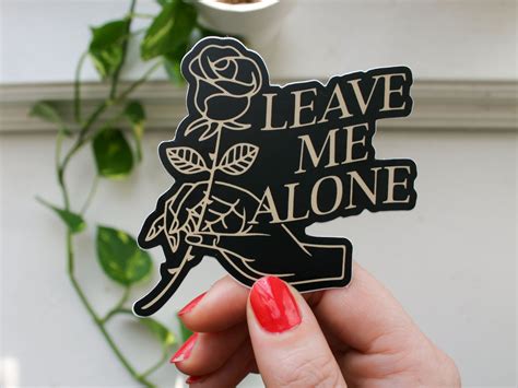 Leave Me Alone by Eric Lee on Dribbble