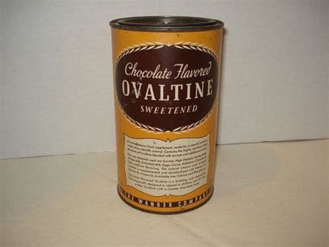 Vintage 1930's Chocolate Flavored OVALTINE by PastPossessionsOnly, $29.95 | Vintage recipes ...