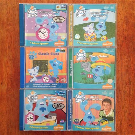 Assorted Blue's Clues VCDs, Babies & Kids on Carousell