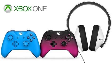 New Xbox One Controller Colours & Official Stereo Headset Announced ...