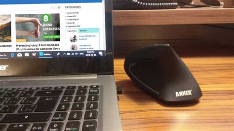 Anker Wireless Vertical Mouse Review - Ergonomic Trends