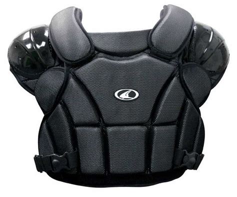 Champro Pro-Plus Umpire Chest Protector Tri-Dri Baseball Softball Black CP1 - Sports Diamond