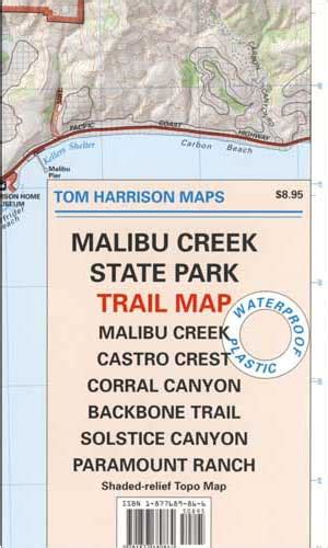 Malibu Creek Trail Map - Malibu Creek State Park Map LA Hikes