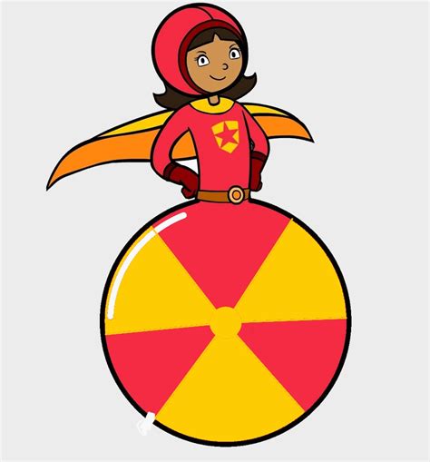 Wordgirl in a latex beach ball *REMAKE* by bossman2000000 on DeviantArt