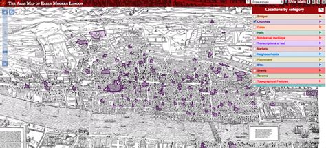 Interactive Map Of London - Chlo Melesa