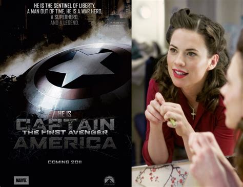 CELLULOID AND CIGARETTE BURNS: Hayley Atwell Joins Captain America