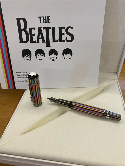 MONTBLANC GREAT CHARACTERS BEATLES FOUNTAIN PEN SPECIAL EDITION | #3925270924