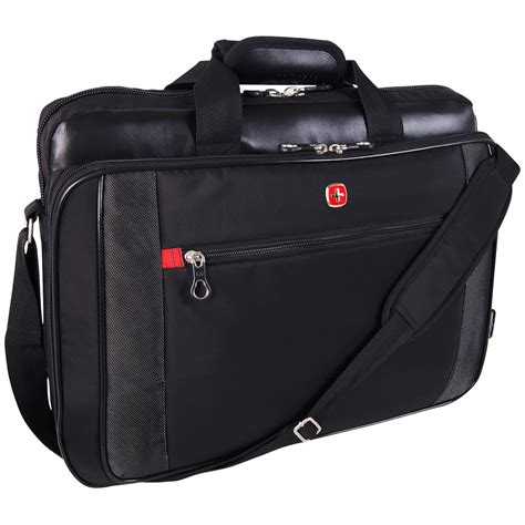 SwissGear Laptop Carrying Case, Black, Fits Laptops up to 17" (SWA0586L ...