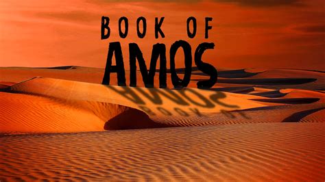 The Messenger (Book of Amos): 4-Week Series – Ministry to Youth