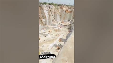 Makrana Marble Mines | Makrana Marble | Pure White Marble Mining - YouTube