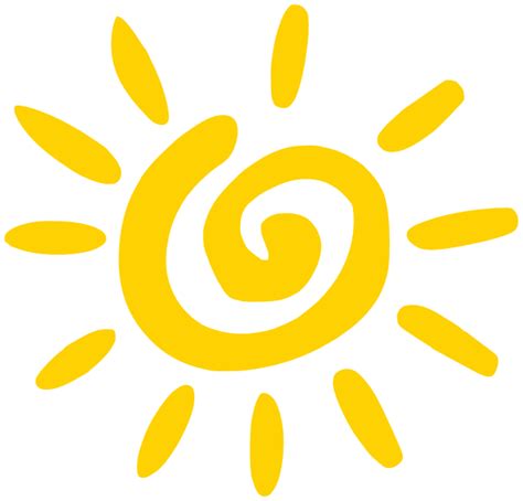 Yellow Sun Swirl Clip Art at Clker.com - vector clip art online, royalty free & public domain