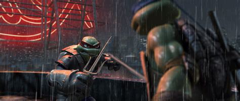 TMNT 2007: Leo Vs Raph by RamonTMNT on DeviantArt