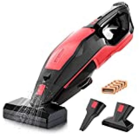 REEXBON Cordless Portable Carpet Cleaner, 110W/8500Pa Pet Stains Eraser ...