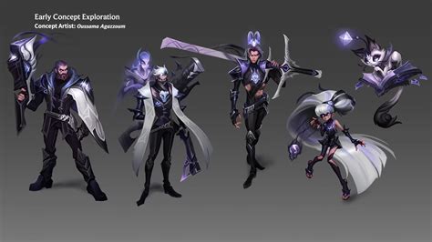 Riot shows 3 early concepts of EDG's 2021 Worlds skins - Not A Gamer