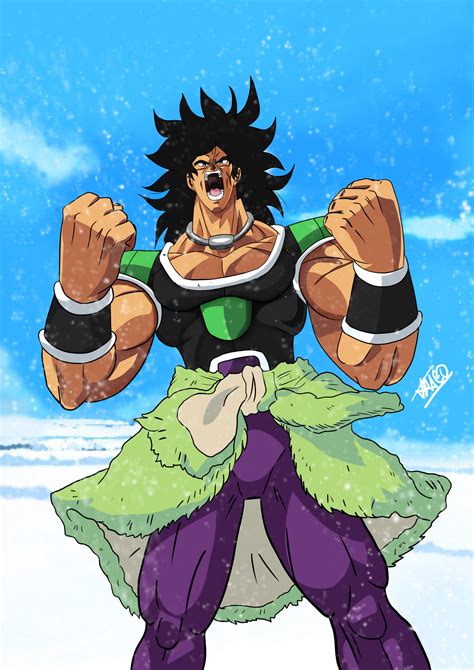 ArtStation - Broly Dragon Ball Super Movie Fanart