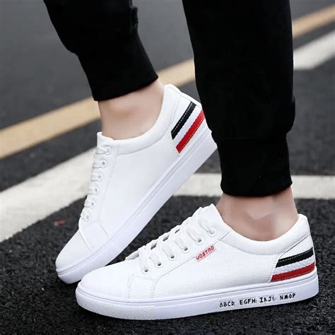 Men Skateboarding Shoes Canvas Sport 2018 Cool Light Weight Sneakers Outdoor Athletic Shoes Man ...