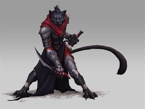 The new style has arrived Dungeons & Dragons Male Tabaxi Rogue Get Great Savings 100% Authentic ...