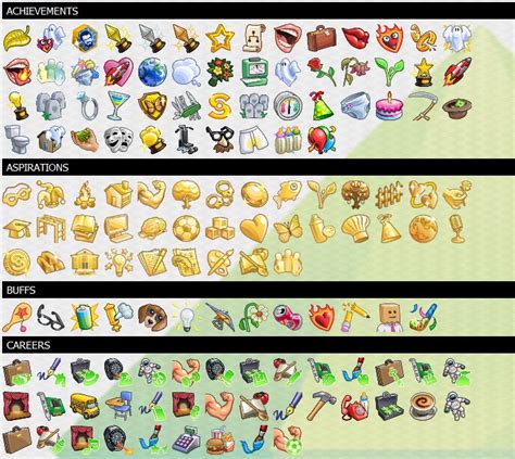 Mod The Sims - The Sims 4 Ultimate Game Icon Pack