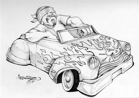 lowrider truck sheets Colouring Pages