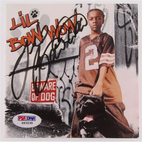 Lil' Bow Wow Signed "Beware of Dog" CD Album Cover (PSA Hologram ...