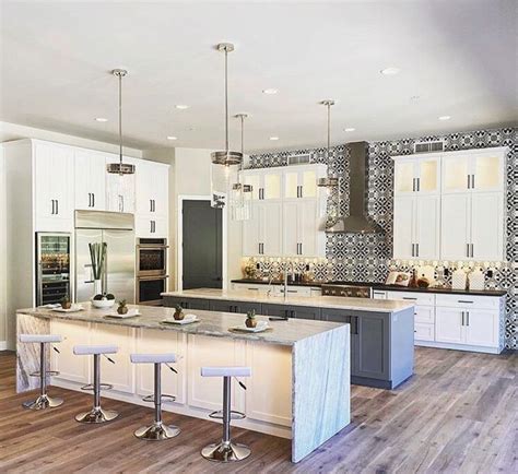 Double Island Kitchen | Kitchen layout plans, Double island kitchen, Kitchen layout