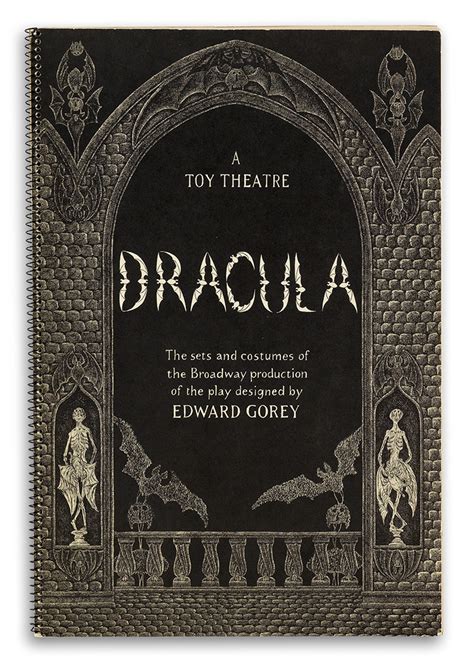 Attempted Bloggery: Edward Gorey's "Dracula" Theater Posters