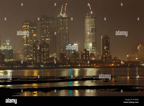 Night Wallpaper Mumbai Skyline - Krysfill Myyearin