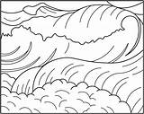 Waves And Water Coloring Pages & coloring Book 6000  sketch template