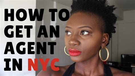 HOW TO GET AN ACTING AGENT IN NYC - YouTube