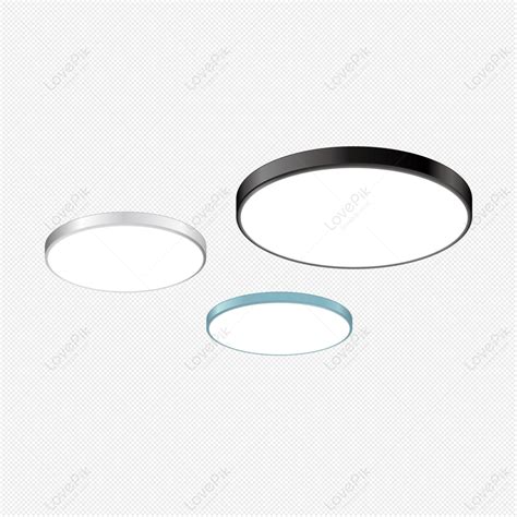 Led Light Ceiling Lamp, Round Home Lamp, Simple And Modern, Ceiling Lamp, Led Lamp, Led PNG ...