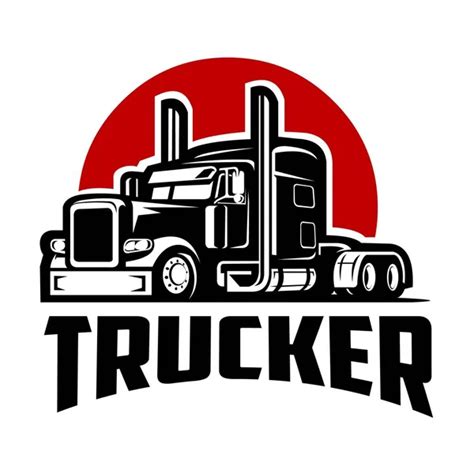 trucking logo - trucking - truck logo - vector - illustration - truck vector - automotive ...