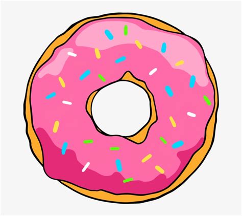 Simpsons Donut Png Transparent PNG - 1000x1000 - Free Download on NicePNG