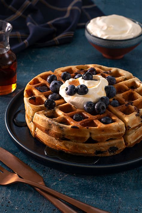 Blueberry Waffles - Blueberry.org