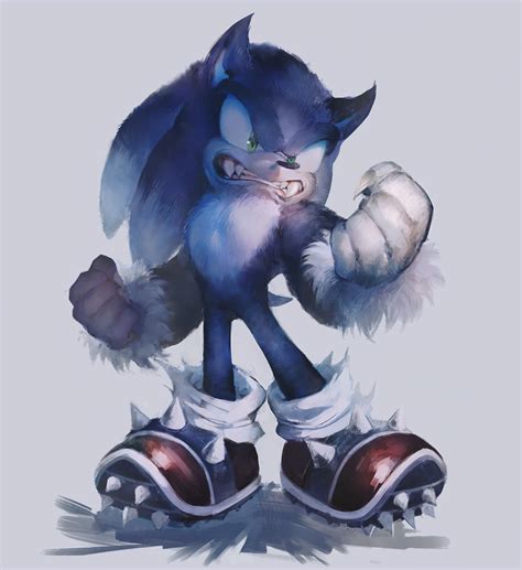 Sonic evolved into... weresonic? : r/imsorrytails