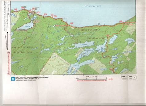 Bruce Peninsula National Park Map Shop Wholesalers | www.pinnaxis.com