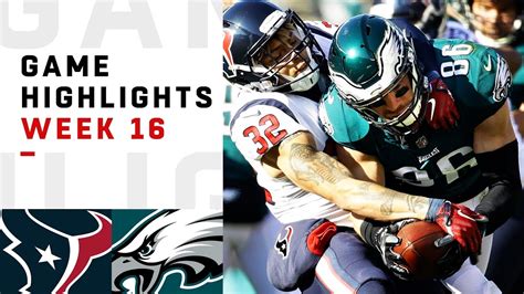 Texans vs. Eagles Week 16 Highlights | NFL 2018 - YouTube