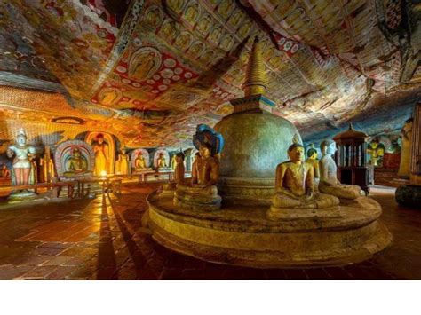 From Bentota: Sigiriya Rock Fortress & Dambulla Cave Temple