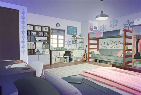 Pin by ZMS on Jeux | Living room background, Bedroom designs images, Anime background