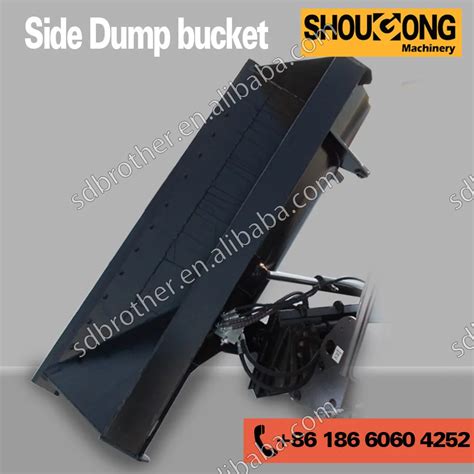 Skid Steer Side Dump Bucket - Buy Skid Steer Side Dump Bucket,Side Dump Bucket Product on ...