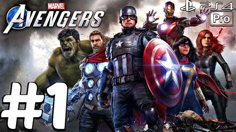 MARVEL'S AVENGERS - Gameplay Walkthrough Part 1 - FULL BETA (PS4 PRO) No Commentary - YouTube