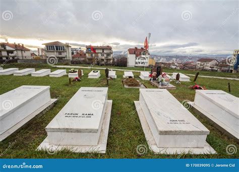 Graves Of Kosovo Liberation Army KLA, Also Known As UCK Fighters Killed ...