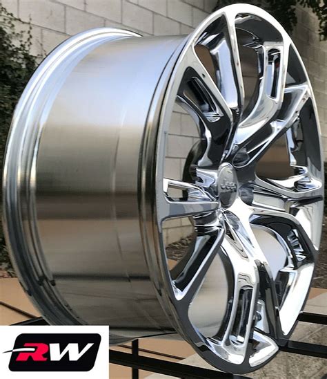 22" inch RW Wheels for Jeep Grand Cherokee 22x9" Chrome Rims SRT8 ...