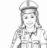 Police officer coloring Pages To Download And Print For Free sketch template
