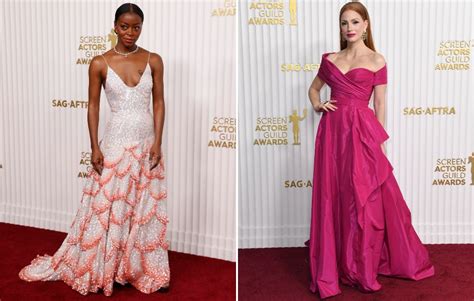 Celebrities on the red carpet for the SAG Awards include Zendaya and ...