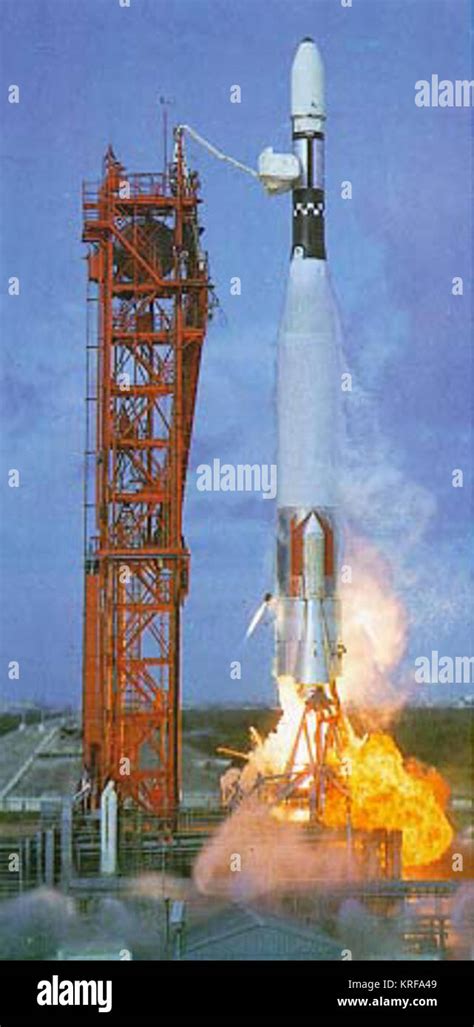 Mariner 4 launch 2 Stock Photo - Alamy