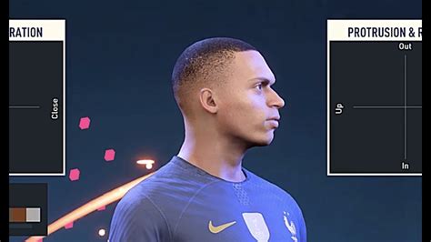 Kylian Mbappé FIFA 23 Pro Clubs look alike tutorial | PSG | France ...